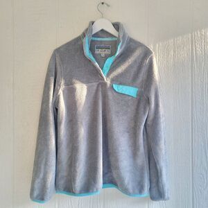 Jachs Cabin Pullover Gray Sweatshirt Small